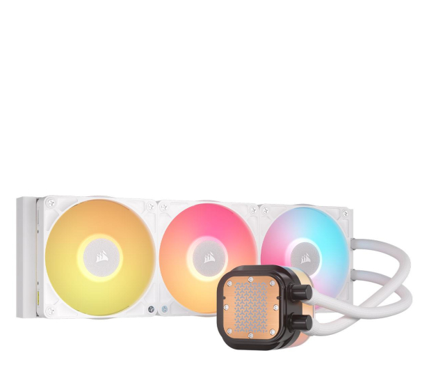 Corsair iCUE LINK TITAN 360 RX LCD White 3x120mm - 1286814 - zdjęcie 3